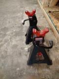 two Craftsman jack stands