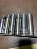 A lot of six deep well six point Snap on and Matco