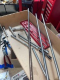 Snap on lot of ratchet extensions largest is 3 feet