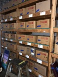 wooden warehouse shelf