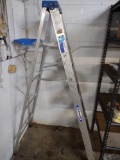 Werner 6 ft aluminum step ladder