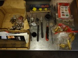 misc. tools and acc.including hose connector lot, precision mirrors, fuses and more