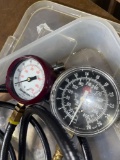 Snap on transmission oil test gauges
