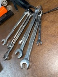 Matco tools set of seven combination wrenches metric