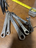 Matco tools five ratchet wrenches one short combination