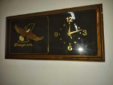 vintage snap-on clock