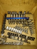 lot of assorted sockets including some snap-on