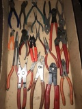 Assorted pliers