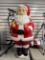 30 inch tall blow mold Santa 23 years old mint condition