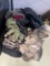 Assorted Camo clothes hats gloves pants miscellaneous