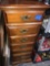 Tall dresser 50in high 18 in across