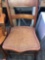 vintage wooden chair