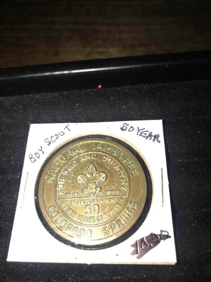 Boy Scout 50 years token