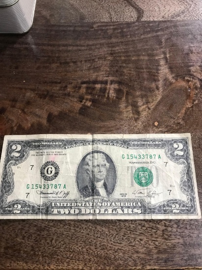 $2.00 bill