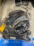 Large Lot audio cables Powers supplies wires assortment