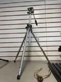 Two-way camera tripod and single tripod