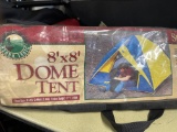 Ozark trail 8 x 8 dome tent sleeps three or four
