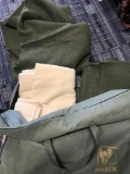 4- wool blankets 1- military