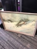 Signed Framed picture Carolyn Blish Artist