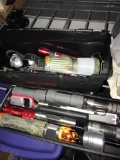 Box of assorted flashlights