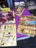 Hockey book/Baseball books