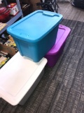 3- storage containers