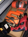 18 volt battery/electric drill/7 in jig saw/3/4 Ho router