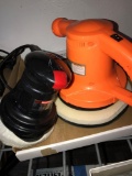 Chicago 10in Radom orbit polisher/waxer & 6 in compact palm polisher