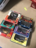 8- Nascar 1/64 scale stock cars