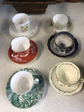 5- Cup and saucer sets