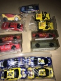 13 -Nascar stock cars 1/64 scale