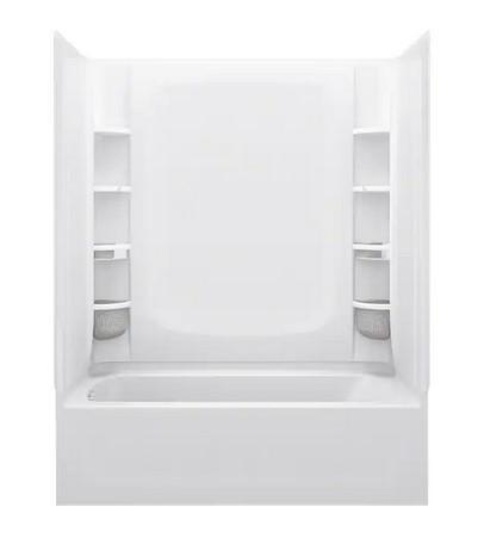 Sterling 60x30 x57 bathtub wall set