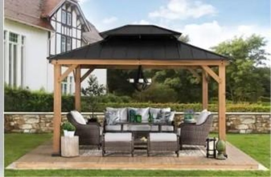 crown Hill 11 x 13 Gazebo wooden parts ONLY
