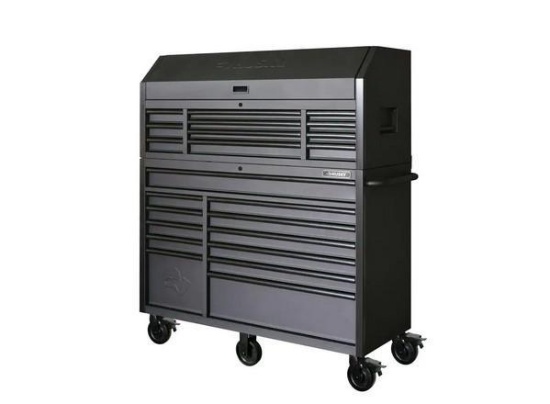 56 inch husky toolbox black base and top