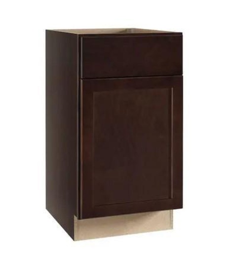 Hampton bay 18 inch base cabinet shaker