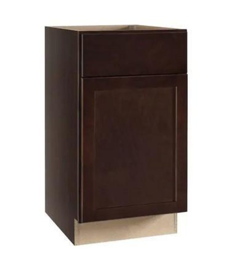 Hampton bay 18 inch base cabinet shaker
