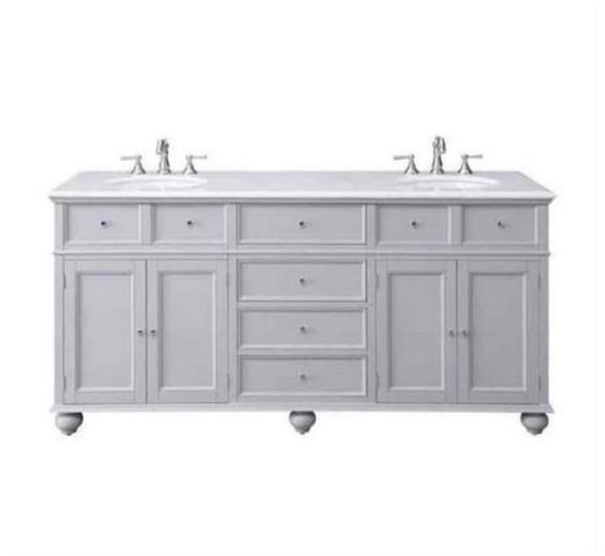 Canton Harbor 72 inch vanity double sink