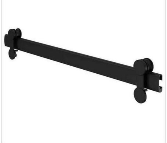 Delta sliding bathtub door track matte black