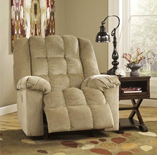 rocker recliner sand color BRING HELP TO LOAD