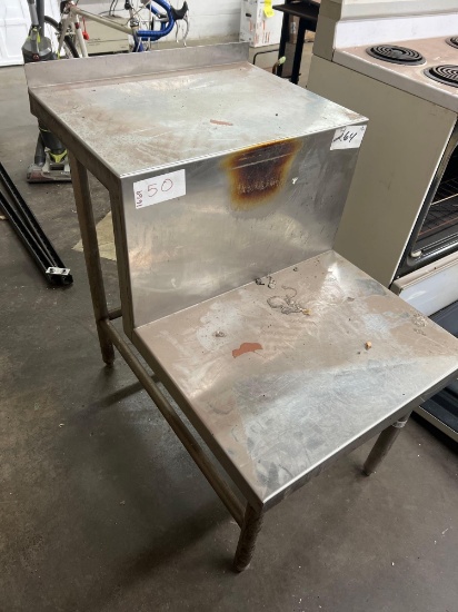 2 foot wide stainless workstation