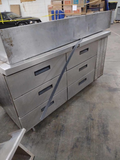 65 inch stainless commercial cabinet