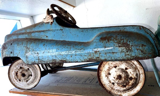 vintage Champion jet flow Drive pedal car to restore