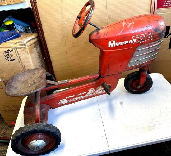 early Murray trac pedal tractor 42 in long