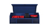 Husky 56 in 23 - Dr heavy duty tool chest and cabinet ONLY HAVE # 2 of 2 boxes blue bring help to