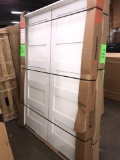 Krosswood double doors Whit 5 ft across 82 in high bring help to load