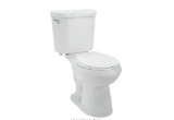 Glacier Bay White Toilet