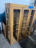 54x80 china cabinet missing shelves