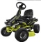 Robi 30 inch 50ah battery electric riding lawnmower bring help to load