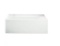 5 ft Accord Vikrell white bathtub bring help to load