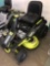 Ryobi RM 300e battery riding lawnmower bring help to load